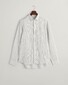 Gant Fine Striped Linen Button Down Shirt White