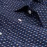 Gant Fitted Popeline Leaf Print Overhemd Donker Blauw