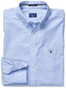 Gant Fitted Uni Popeline Shirt Overhemd Hamptons Blue