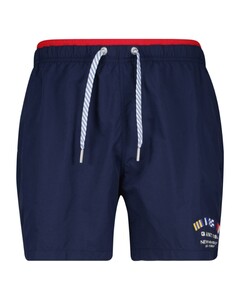 Gant Flag Print Swim Shorts Marine