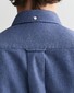 Gant Flanel Melange Button Down Overhemd Dusty Navy