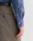 Gant Flanel Melange Button Down Overhemd Dusty Navy