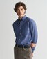 Gant Flanel Melange Button Down Overhemd Dusty Navy