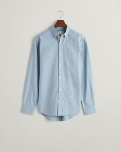 Gant Flannel Melange Button Down Shirt Salty Sea