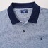 Gant Four Color Oxford Piqué Poloshirt Lavender Blue
