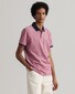 Gant Four Color Oxford Piqué Poloshirt Sunset Pink