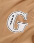 Gant G Badge Graphic Patern Round Neck T-Shirt Warm Khaki