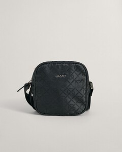Gant G Pattern Crossbody Bag Tas Ebony Black