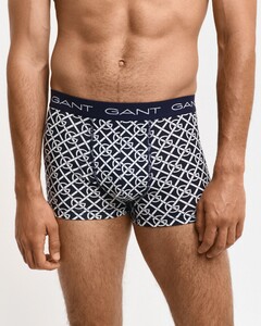 Gant G-Pattern Trunk 3Pack Underwear Evening Blue