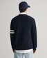 Gant G Terry Badge Varsity Cardigan Evening Blue