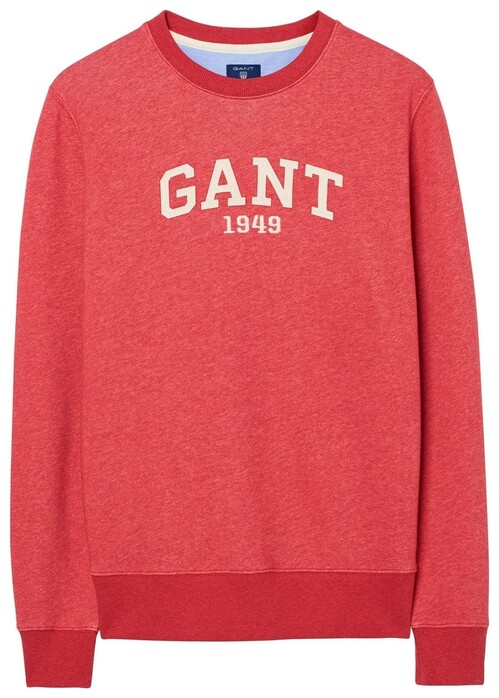 Gant GANT C-Neck Sweat Pullover Coral Red Melange