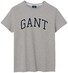 Gant GANT Outline T-Shirt Licht Grijs