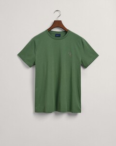 Gant Gant The Original T-Shirt T-Shirt Bladgroen Melange