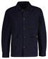 Gant Garment Dyed Cotton Classic Point Collar Overshirt Avond Blauw