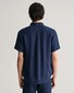 Gant Garment Dyed Linen Short Sleeve Shirt Marine