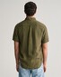 Gant Garment Dyed Linnen Short Sleeve Overhemd Juniper Green