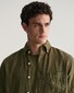 Gant Garment Dyed Linnen Short Sleeve Overhemd Juniper Green