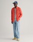 Gant Garment Dyed Solid Color Linen Button Down Shirt Burnt Orange
