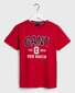 Gant Gift Giving Short Sleeve T-Shirt Red