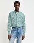 Gant Gingham Check Poplin Button Down Overhemd Deep Forest Green