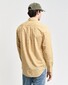 Gant Gingham Check Poplin Button Down Shirt Maple Yellow