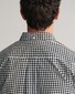 Gant Gingham Check Poplin Short Sleeve Button Down Shirt Black