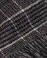 Gant Glencheck Wool Scarf Anthracite Grey