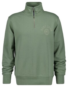 Gant Graphic 1949 Logo Half Zip Trui Dry Green