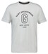 Gant Graphic 1949 New Haven Pattern Crew Neck T-Shirt Eggshell