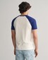 Gant Graphic 2-Color Cotton Linen T-Shirt Cream