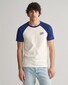 Gant Graphic 2-Color Cotton Linen T-Shirt Cream