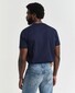 Gant Graphic Crew Neck T-Shirt Avond Blauw