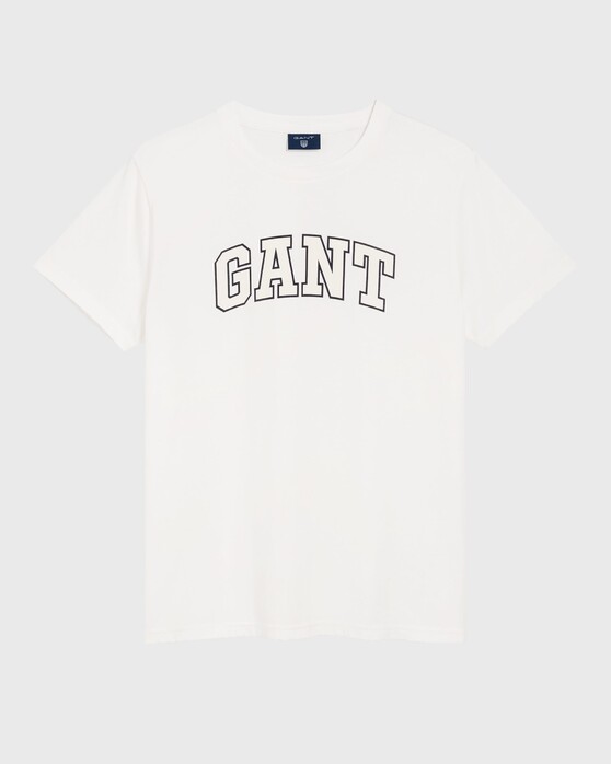 Gant Graphic T-Shirt Eggshell