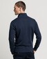 Gant Graphic Zip-Through Sweat Vest Avond Blauw