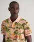 Gant Hawaii Fantasy Pattern Poloshirt Peachy Pink