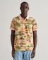 Gant Hawaii Fantasy Pattern Poloshirt Peachy Pink