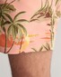 Gant Hawaiian Pattern Swim Shorts Peachy Pink