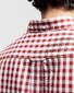 Gant Heather Oxford Gingham Check Overhemd Mahonie Rood