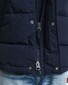 Gant Heavy Down Jacket Detachable Hood Avond Blauw