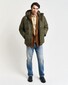 Gant Heavy Down Jacket Detachable Hood Juniper Green