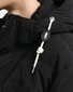 Gant Heavy Down Mid Length Detachable Hood Jack Ebony Black