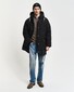 Gant Heavy Down Mid Length Detachable Hood Jack Ebony Black