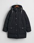 Gant Heavy Down Mid Length Detachable Hood Jack Ebony Black