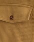 Gant Heavy Twill Double Patch Pocket Overshirt Mustard Beige