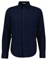 Gant Herringbone Flanel Button-Down Overhemd Avond Blauw