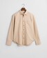 Gant Herringbone Flannel Button-Down Shirt Caramel Beige