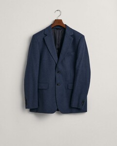 Gant Herringbone Suit Blazer Colbert Marine