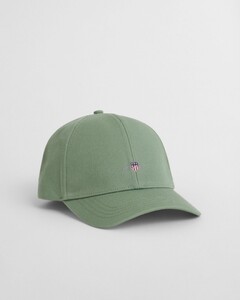 Gant High Shield Organic Cotton Twill Cap Kalamata Green