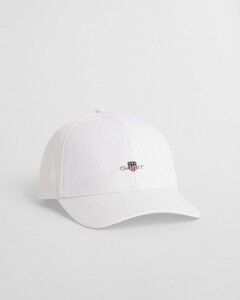 Gant High Shield Organic Cotton Twill Cap Wit