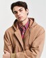 Gant Hooded Canvas Jacket Roasted Walnut